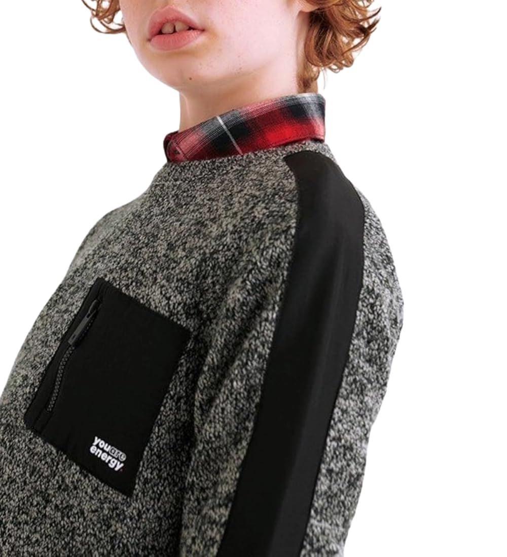 Generico Maglione Felpa Jersey per Ragazzo, Girocollo, Maniche Lunghe, Perfetto per Scuola, Tempo Libero e attività Quotidiane, Perfetto per Autunno, Inverno e Primavera