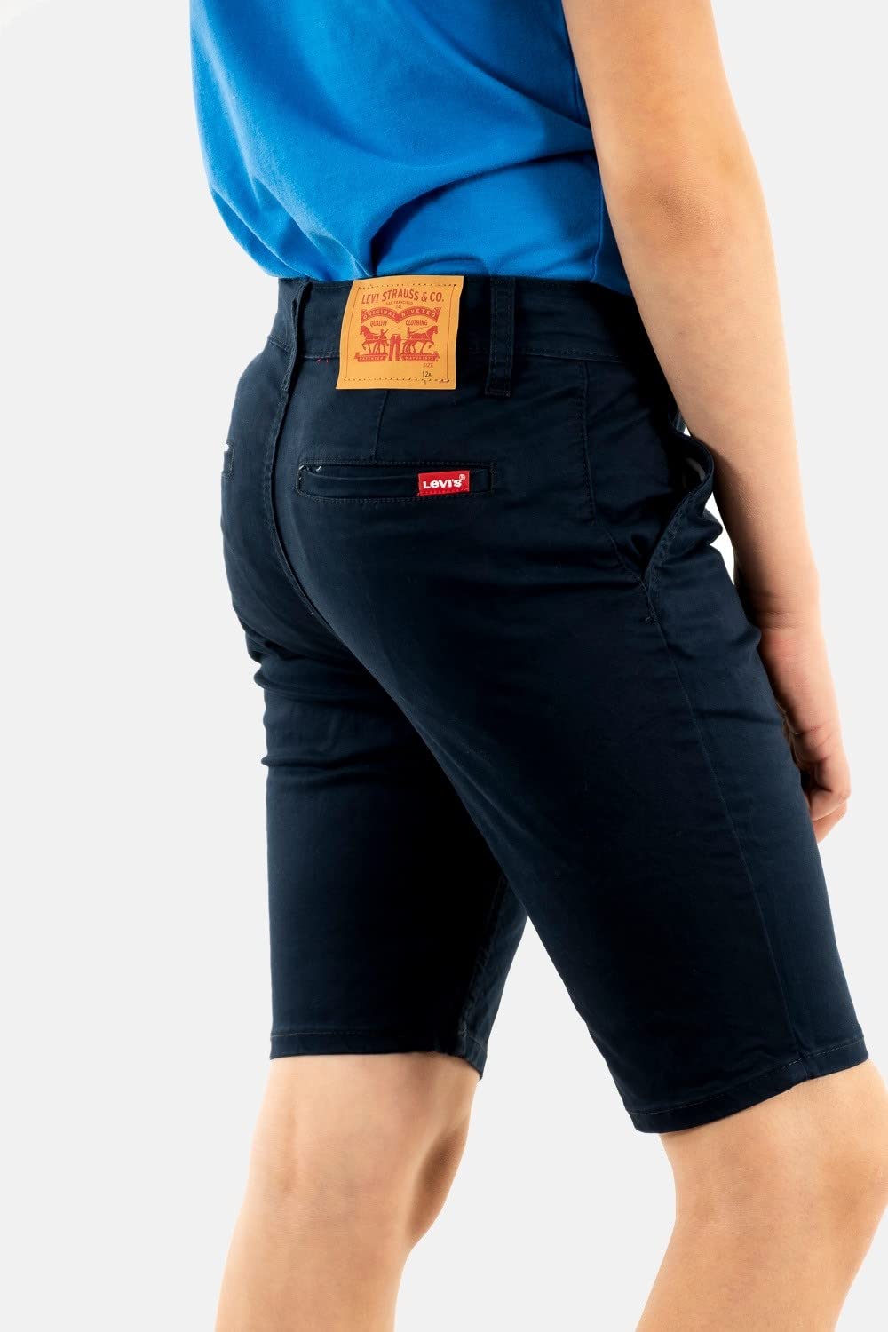 Levi's Kids Lvb Straight Xx Chino Short C941 - Odzież — szorty Chłopcy