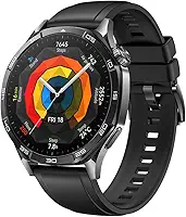 Smartwatch, HUAWEI WATCH GT 5 46mm, Nova Experiência de Corrida e Ciclismo, Sharp-Edged Design, Até 2 Semanas de Bateria, Compatível com iOS e Android, Sistema GPS Integrado, Preto