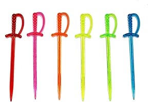 Enchant Your Cocktails with 300 Alluring Assorted Cocktail Swords: Elevate Your Party Decor