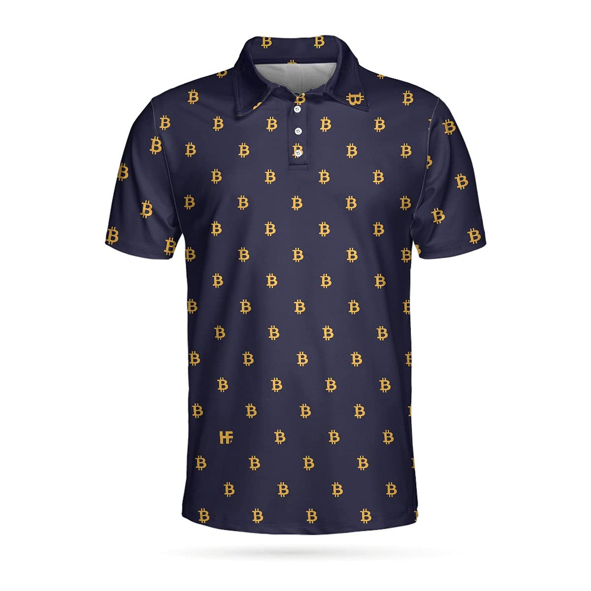 Bitcoin  Shirts  for Men- Cool Bitcoin Crypto  Shirts  Short Sleeve- Bitcoin Polo  Shirts  for Men Bitcoin Gift Ideas