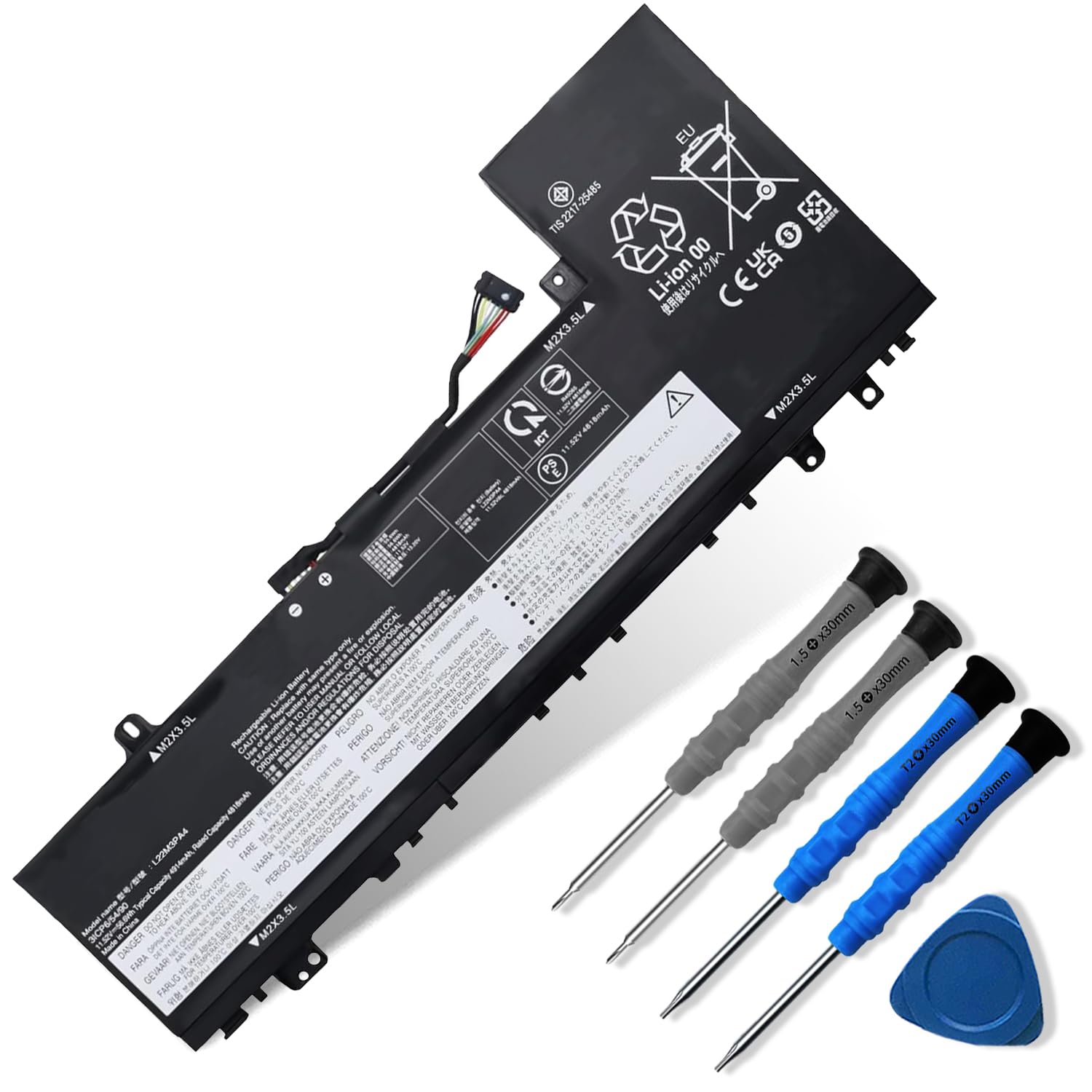 Amazon.com: Dentsing L22M3PA4 56.6Wh Battery Replacement for