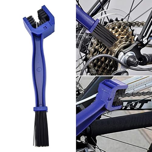 Wusteg Bicycle Chain Cleaner Plastic Bike Bicycle Brush Cycling Chain Cleaner Gear Grunge Brush Cycle Brake Dirt Remover Tool