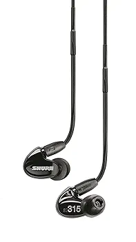 Amazon.com: Shure SE315-K Sound Isolating Earphones with