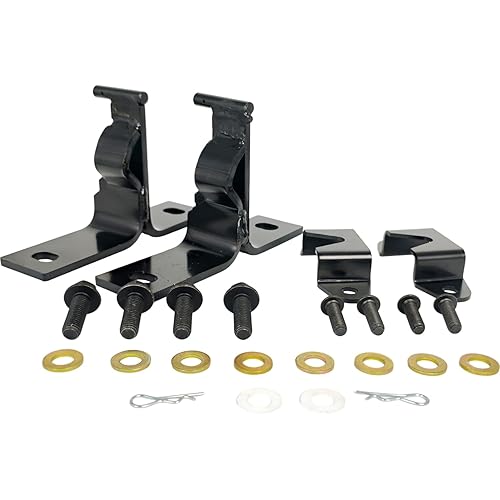 Rear Seat Mounting Bracket Kit Compatible with Jeep Wrangler YJ