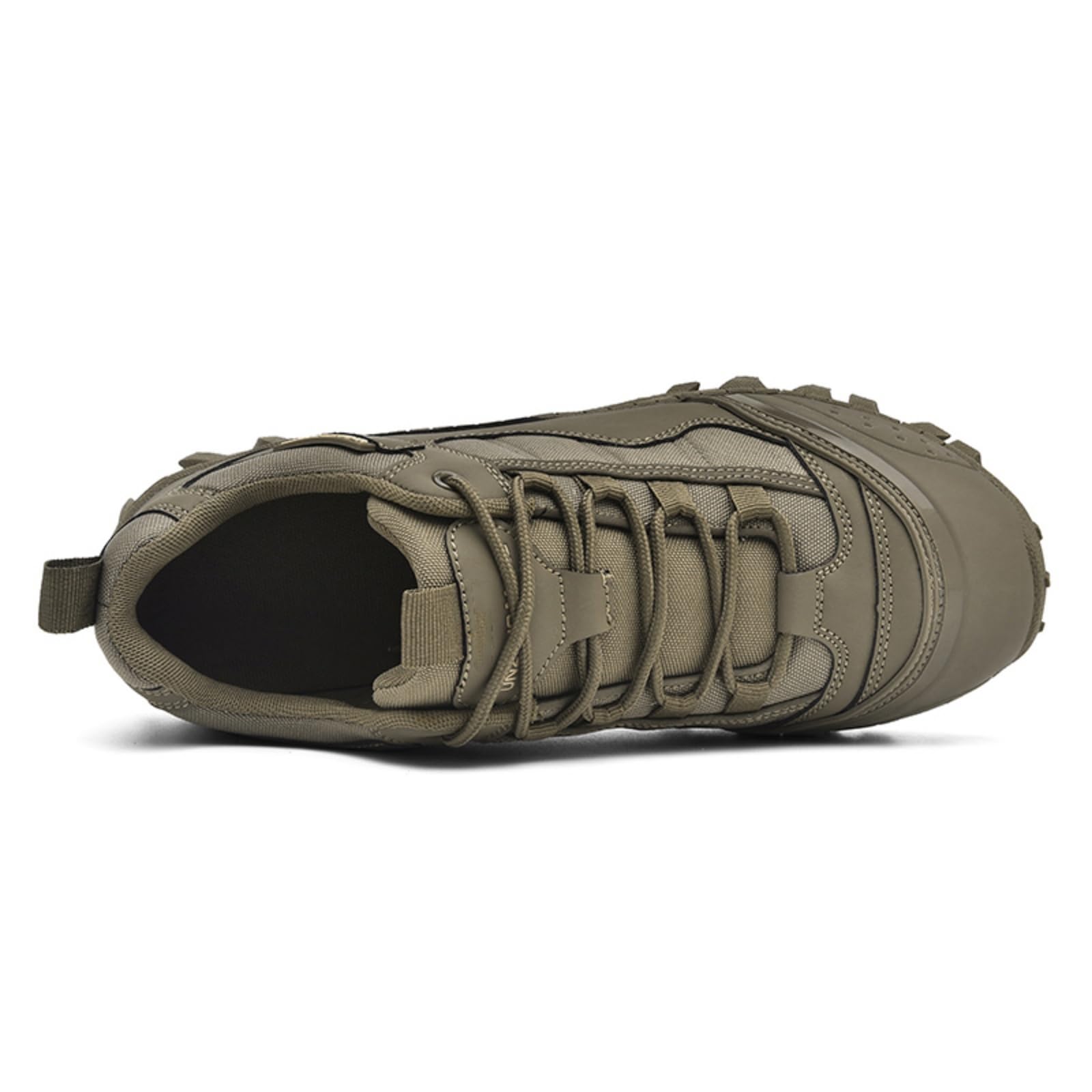 Wodoodporne buty trekkingowe męskie lekkie buty wojskowe | Antypoślizgowa gumowa podeszwa, Niskie, sznurowane buty trekkingowe, Do biegania w terenie i na kemping