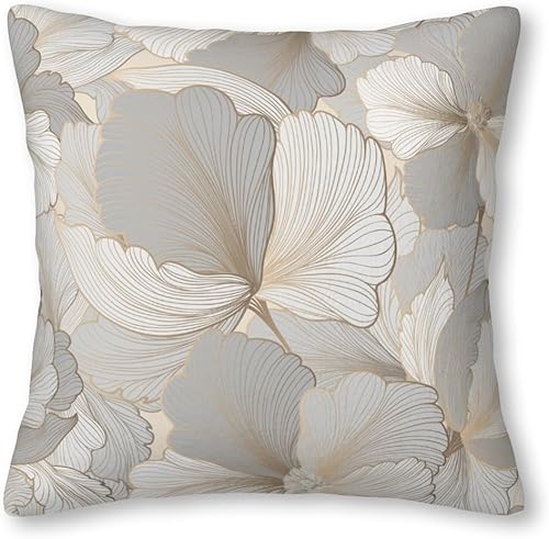 NOSAWA Fundas de almohada de flores tropicales abstractas con diseño de amapolas en acuarela, decoración del hogar, cama, sofá, oficina, sala de