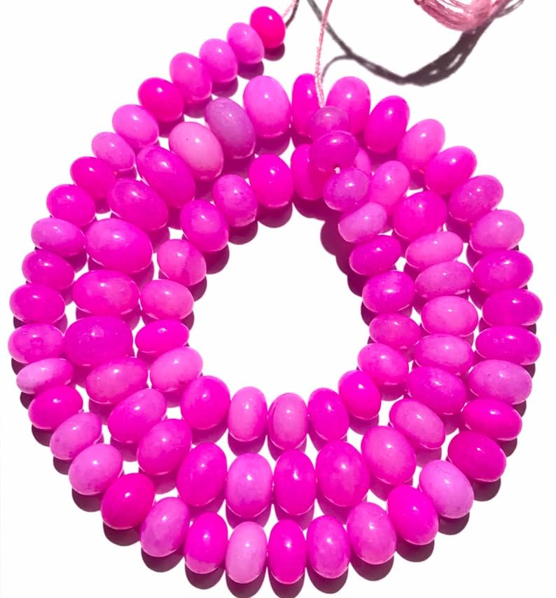 Opale éthiopienne naturelle en perles lisses de prestige pour fabrication de colliers précieux