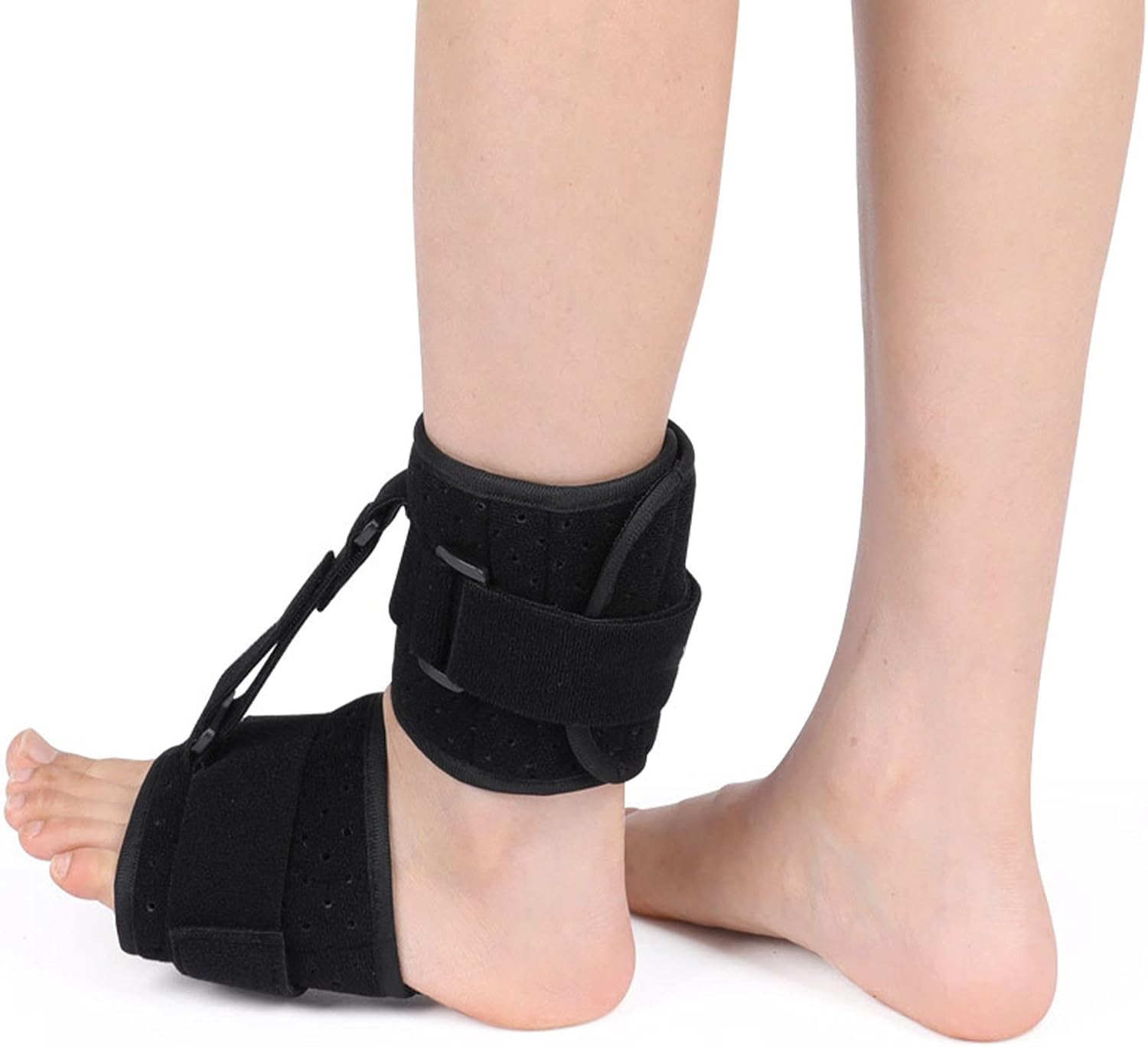 Foot Drop Orthosis ​Support for Drop Foot Foot Position Relieve Pressure Nerve Injury Stroke Foot Drop Tendon Contracture Disease Arch Pain Improve Adjustable Ankle Brace Support