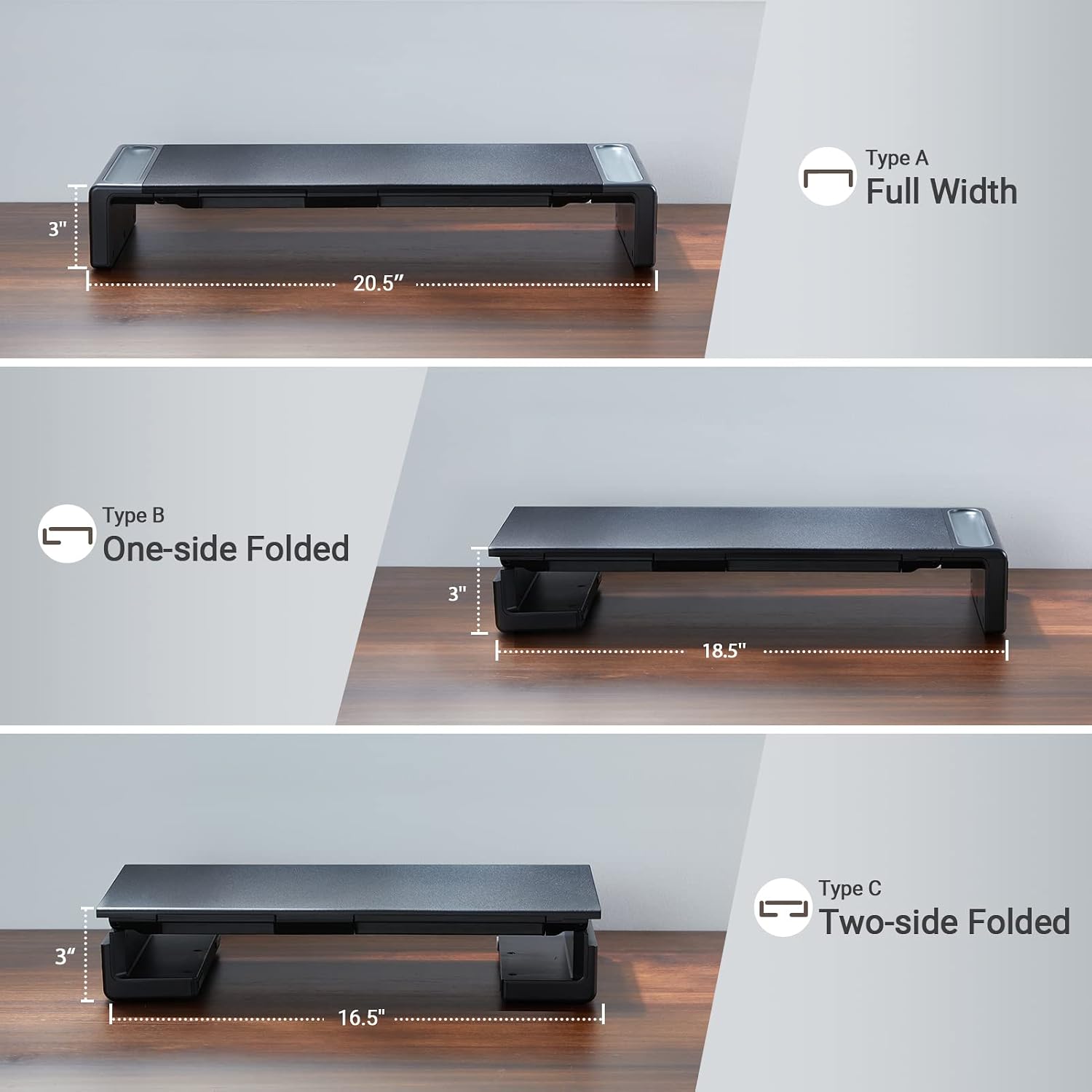 AMERIERGO Monitor Stand, Monitor Riser 