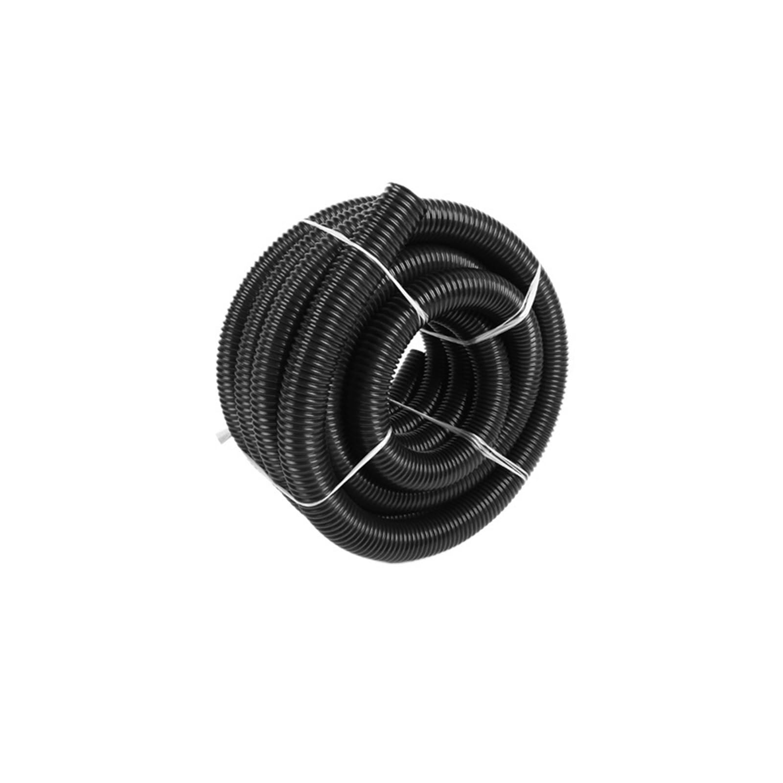 Zghqhcdrh 3M Black Hose(50Mm) Vacuum Cleaner Hose With Inner Diameter 32/38/40/50 Mm, Corrugated Connector, Suitable For Vacuum Cleaner Pipes(3M Black Hose(50Mm))