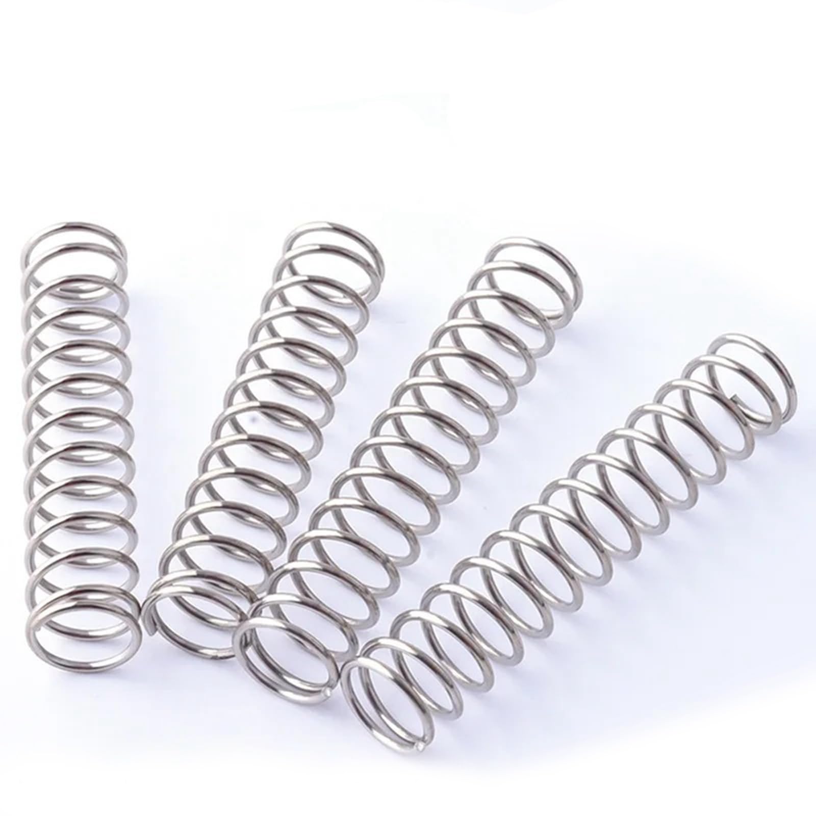 Molle Di Compressione In Acciaio Inox 304 - 20 Pezzi, 15mm, Filo 0.23mm, Forza 0.15kg - Foto 3