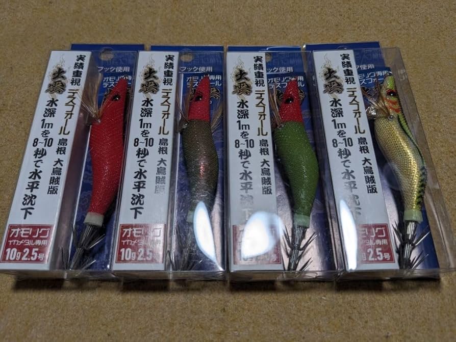 バンガードジャパン デスフォール出雲 2.5号 4個セット 7 イカメタル