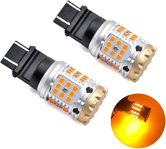 KATUR 3157 3047 3057 3156 Lampadina a LED 900 Lumen 3014 78SMD Lampadine a LED per Freno Segnale di Girata Luce di retromarcia a Backup, Rosso Brillante (Confezione da 2