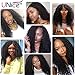 UNICE Human Hair Bundles Curly 8 10 12 inch 100% Unprocessed Malaysian Virgin Weave 3 Bundle Real Natural Black Human Hair Extensions 1B Natural Black Color for Women