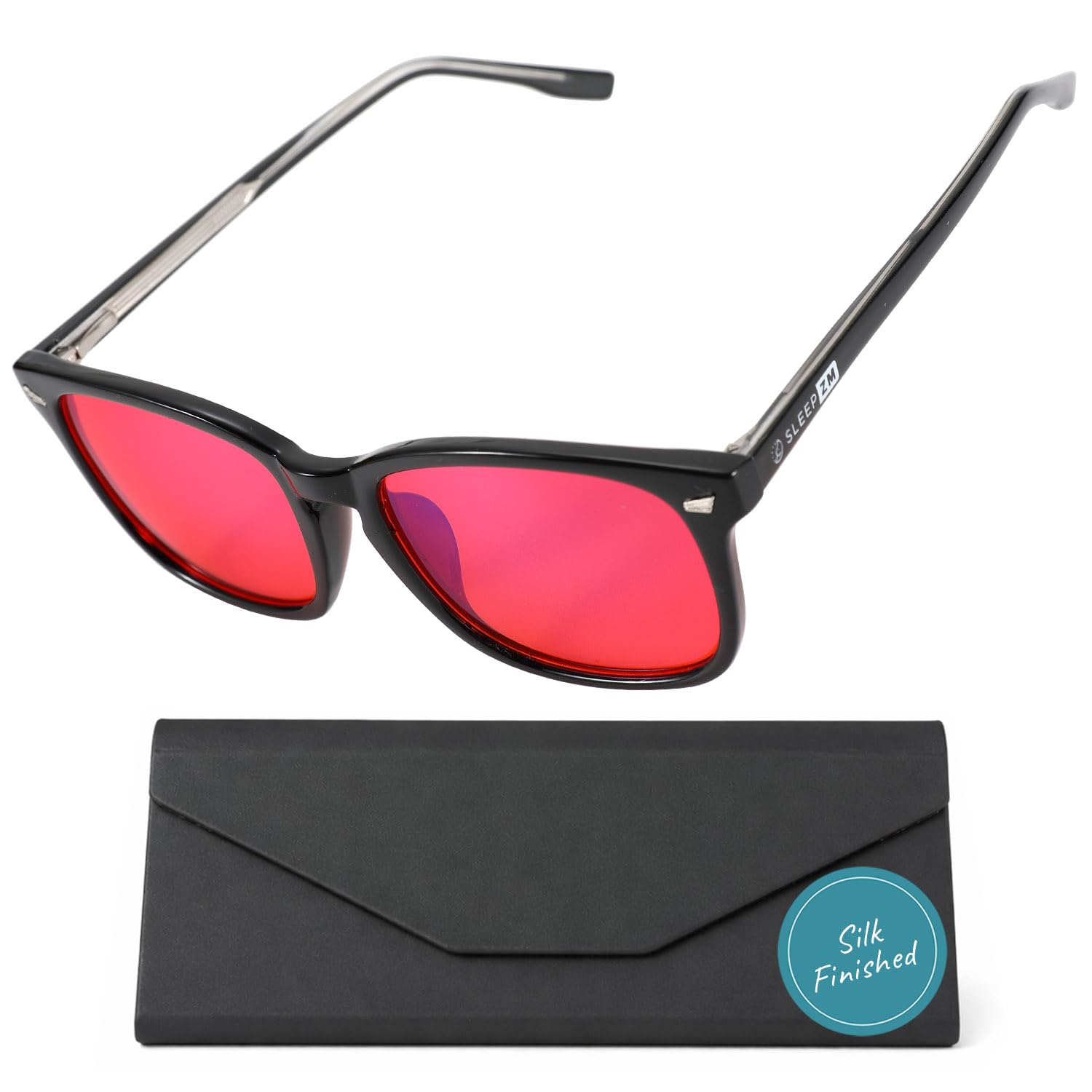 100% Blue Light Blocking Glasses - Better Sleep Anti Eye Strain Protection - Computer Gaming Women Men