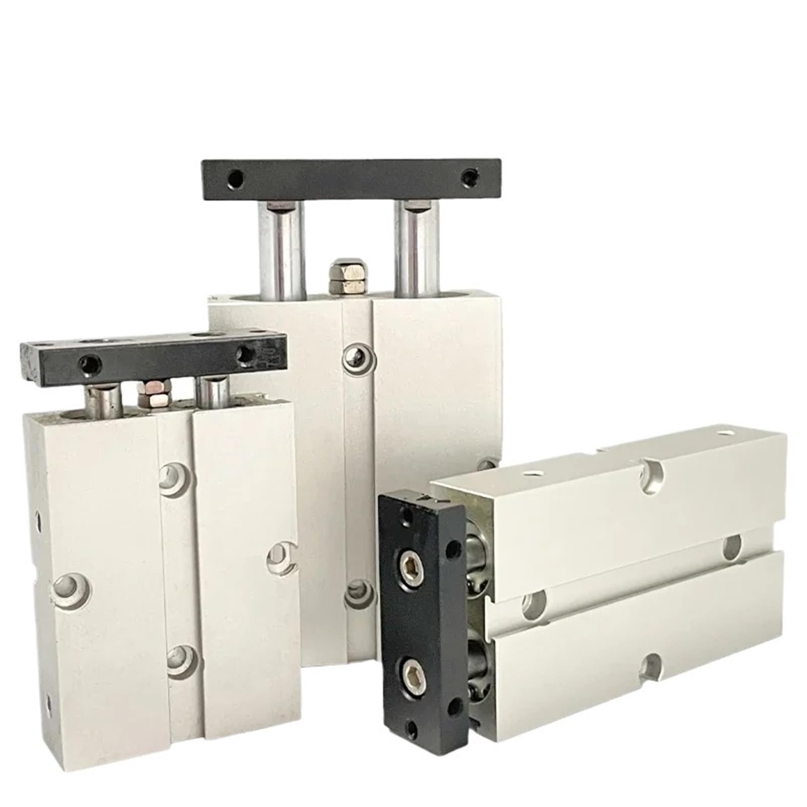 TN Series Pneumatic Cylinder Double Rod Cylinder Bore TN10 TN16 TN20 TN25 TN32 Stroke 5mm 10mm 20mm 30mm 40mm 50mm Air Cylinder(Stroke 10mm,BORE 20mm)