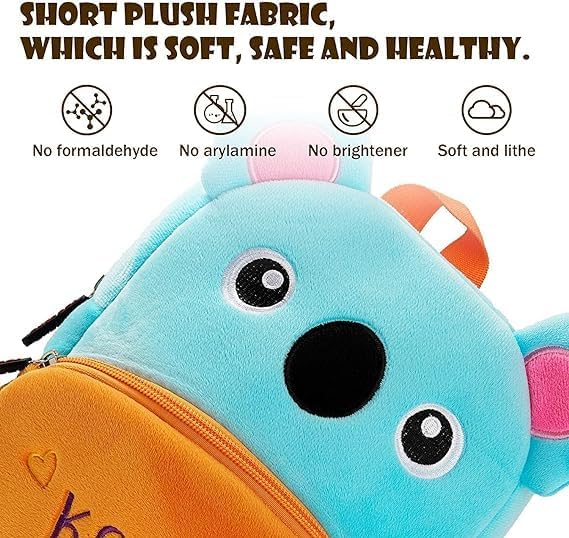 Image of Delicado Cute Small Toddler Kids Preschool Backpack Nursery Preschool Playschool School Picnic Travelling Bag for Baby Boy Girl Age (2 to 5 Years)