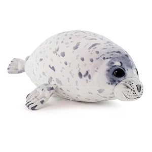 Sew Butiful Seal Stuffed Animal Toy Cute plushies 12 Seal Plush Pillow Gift for Girls Kids Children Birthday