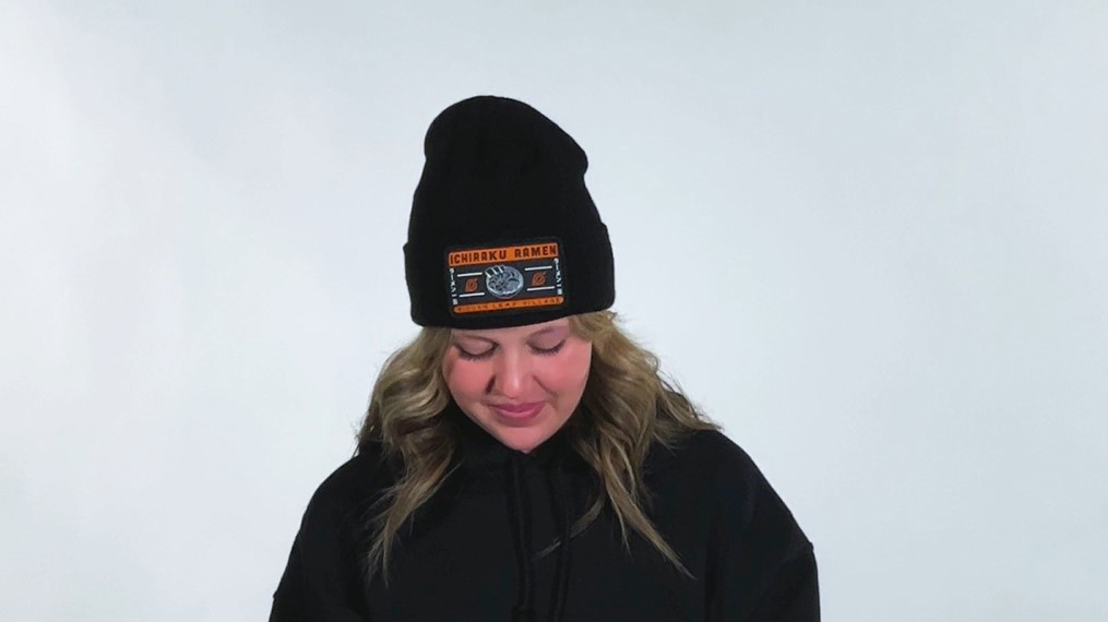 Naruto Shippuden Ichiraku Ramen Hidden Leaf Village Beanie Skull