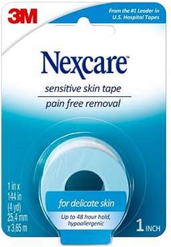 Miniatura 2 de 3M Nexcare - Cinta para piel sensible, 1 x 4 yardas (paquete de 4)