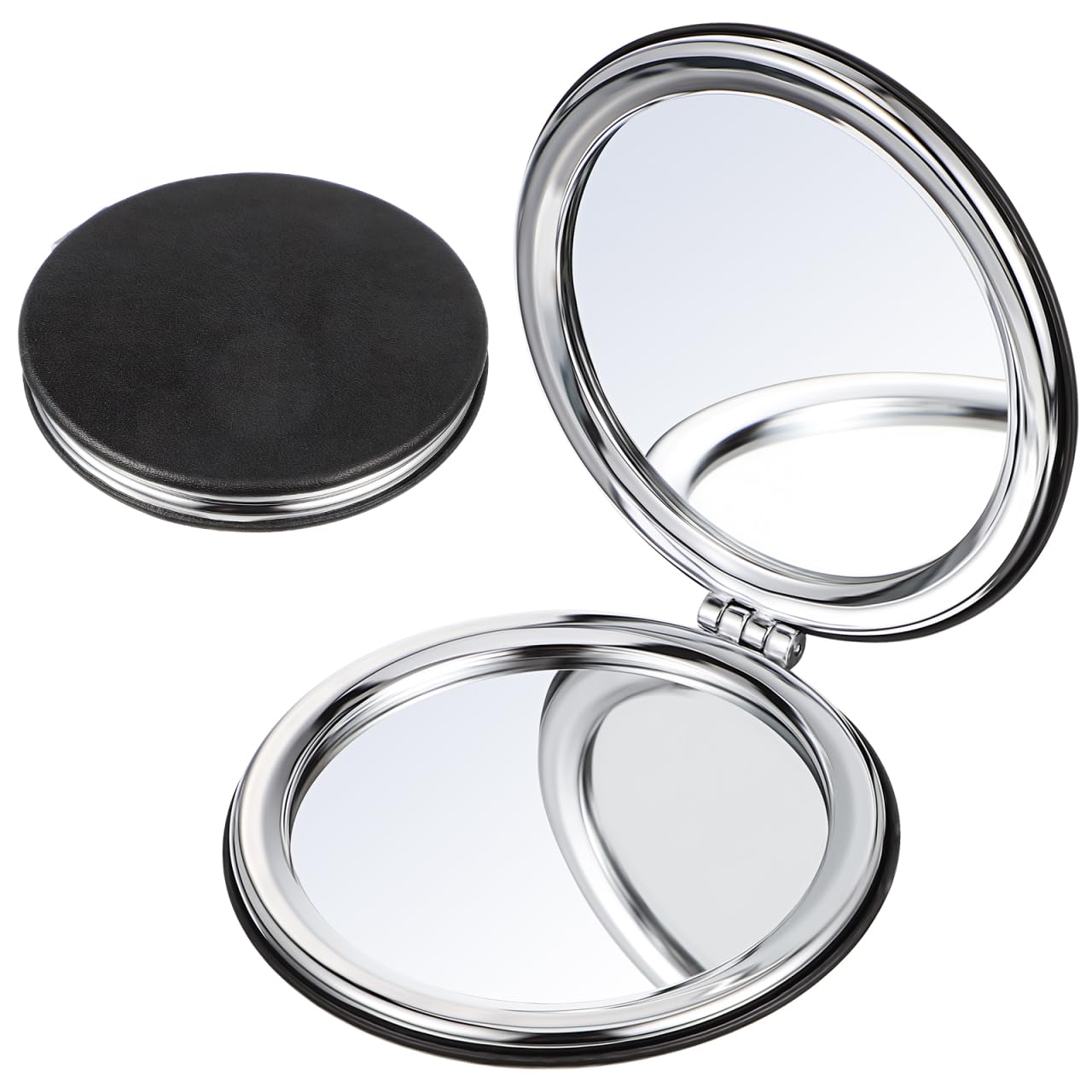 Miroir compact de poche au reflet haute définition pour maquillage