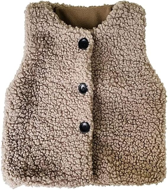 Amazon Co Jp 子供服 厚手ベスト 暖かい 防寒 ベビーベスト 柔らか 軽量 おしゃれ 前開き ウォームベスト 綿 人気 キッズベスト 袖なし ジャケット い コート チョッキ 秋 冬 男女兼用 ファッション