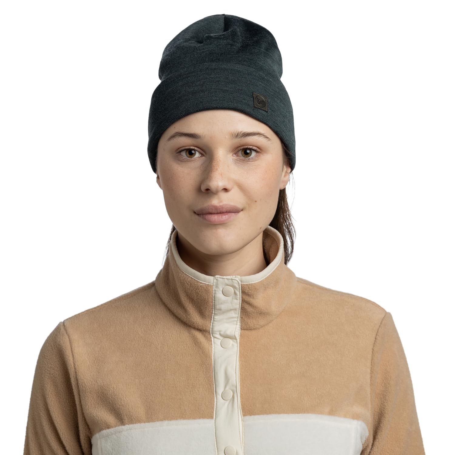 BUFF® | Merino Lightweight Muts voor Volwassenen – Mannen en Vrouwen, Multifunctionele Sjaal 100% Merinowol, Wandelen, Outdoor, Duurzaam, Lichtgewicht, Dun, One Size, Groen