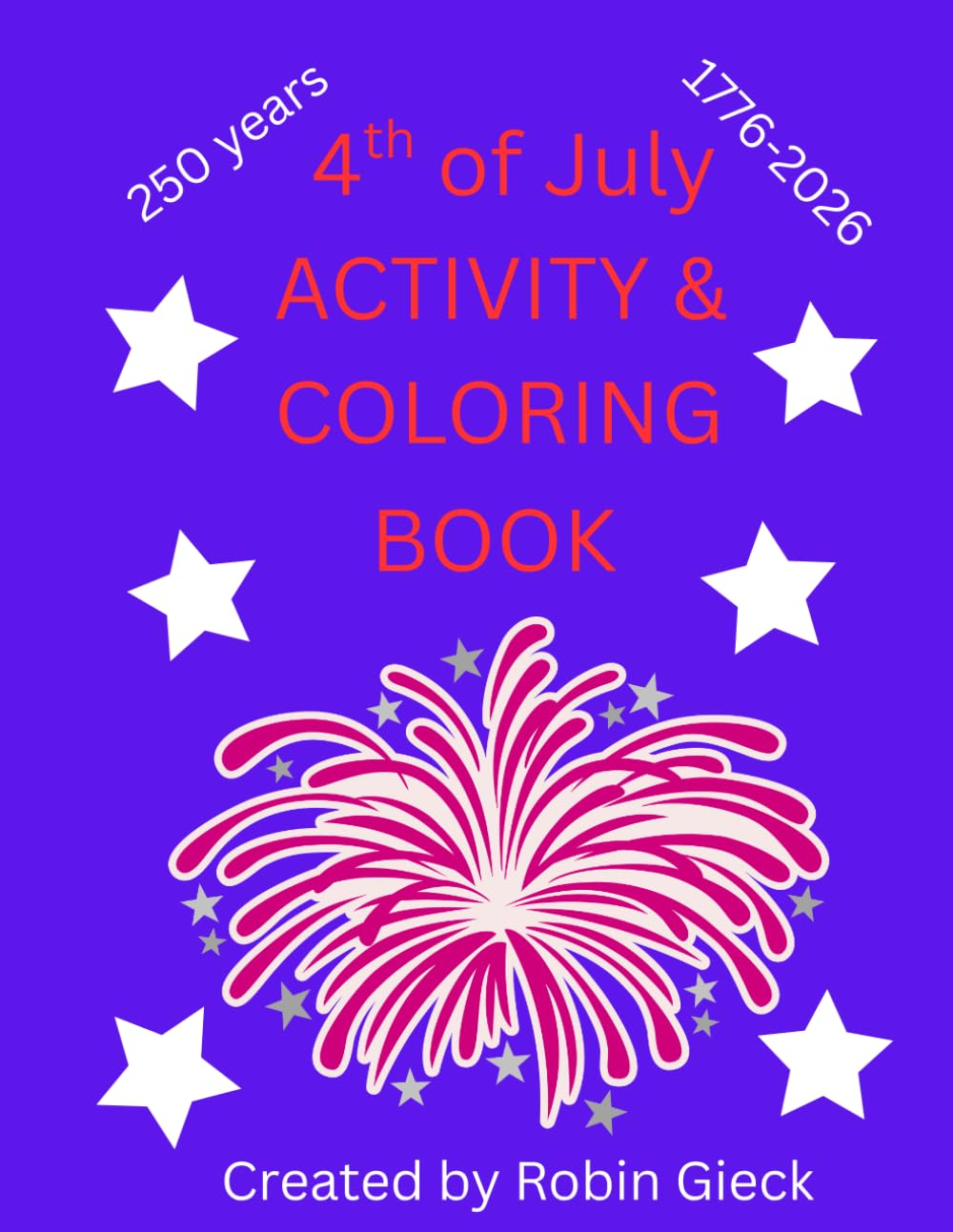 4th of July Activity and Coloring Book