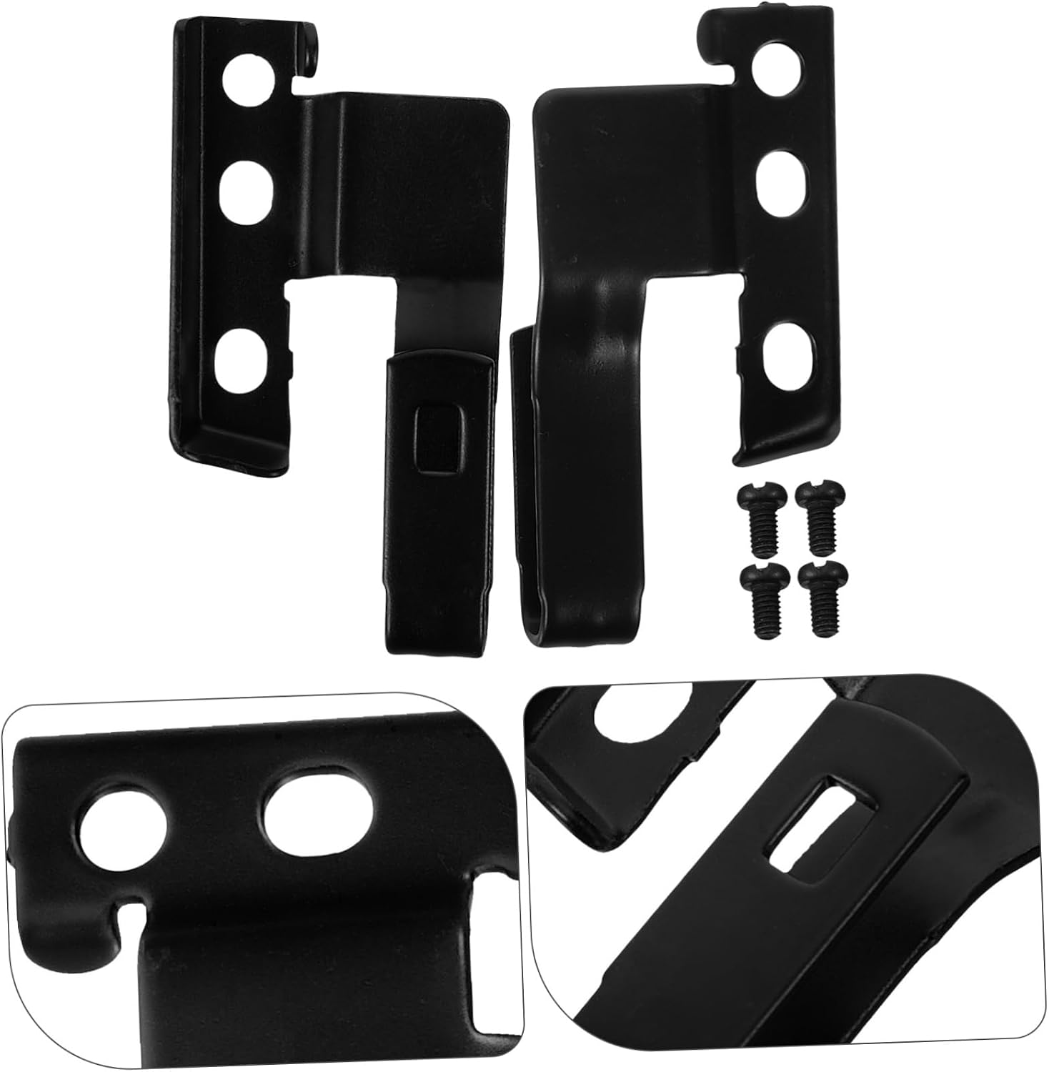 Zerodeko 2Pcs Windshield Wiper Arm Adapter Kit Durable Construction with Mounting Screws Compatible with Various Vehicle Models Easy Tool Installation Reliable