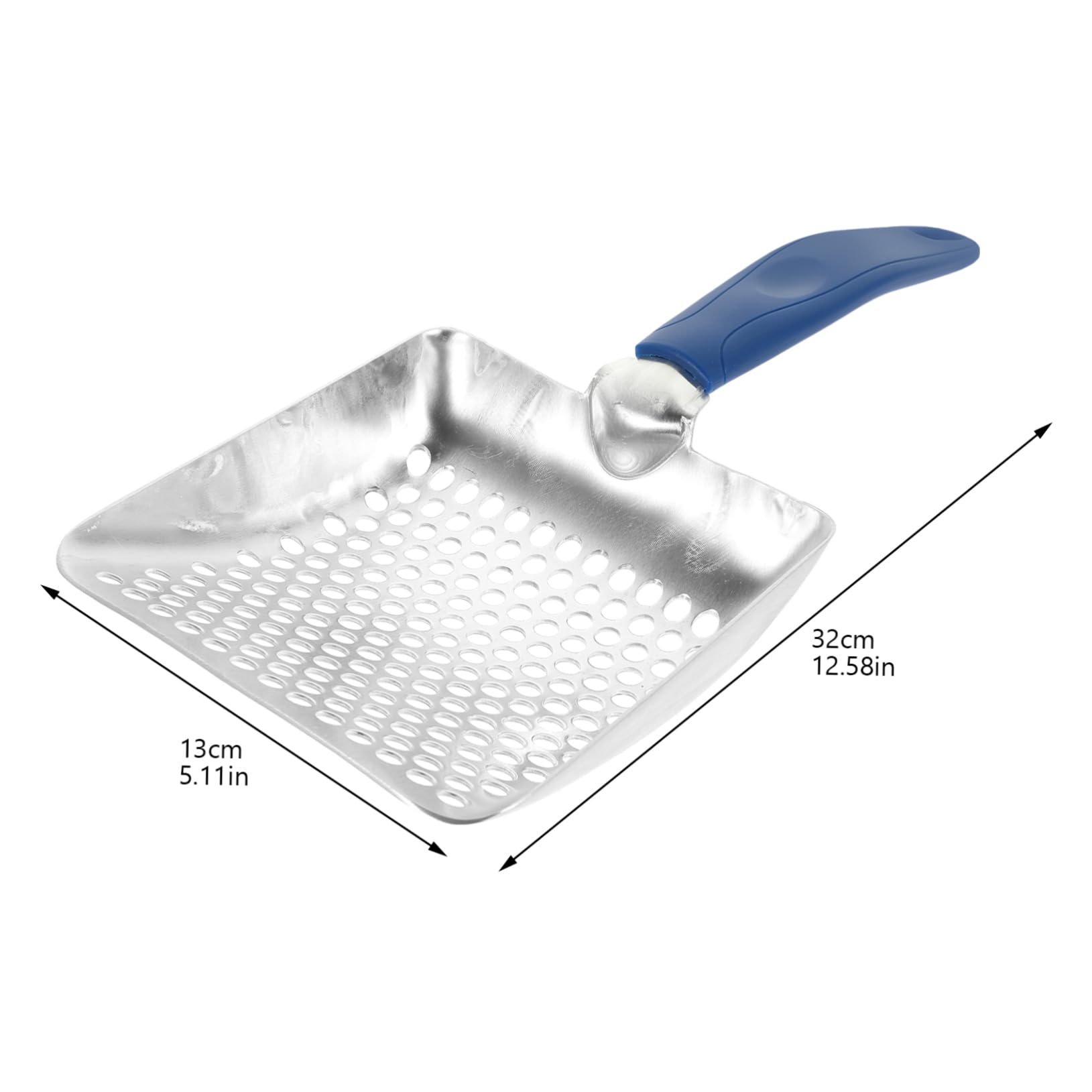 2 szt. żwirku dla kotów, piasek, extra, gigantyczna łopatka do piasku zwierząt, narzędzie czyszczenia, losowy kolor(As shown x 3 pieces,32X13cmx3pcs)