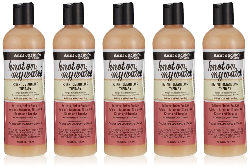 Aunt Jackies Knot On My Watch Detangling Therapy 12 Ounce (354ml) (6 Pack)