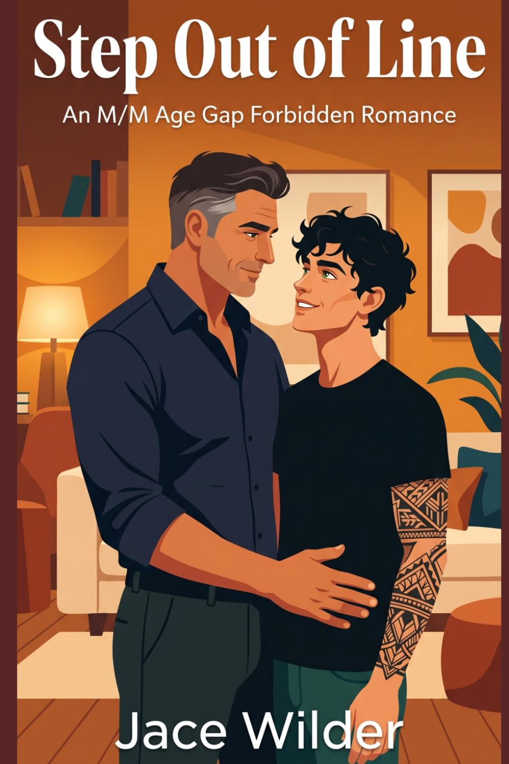 Step Out of Line: An M/M Age Gap Forbidden Romance