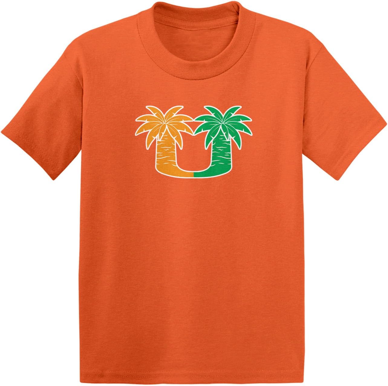 Palm Trees - College Sports Miami Infant/Toddler Cotton Jersey T-Shirt