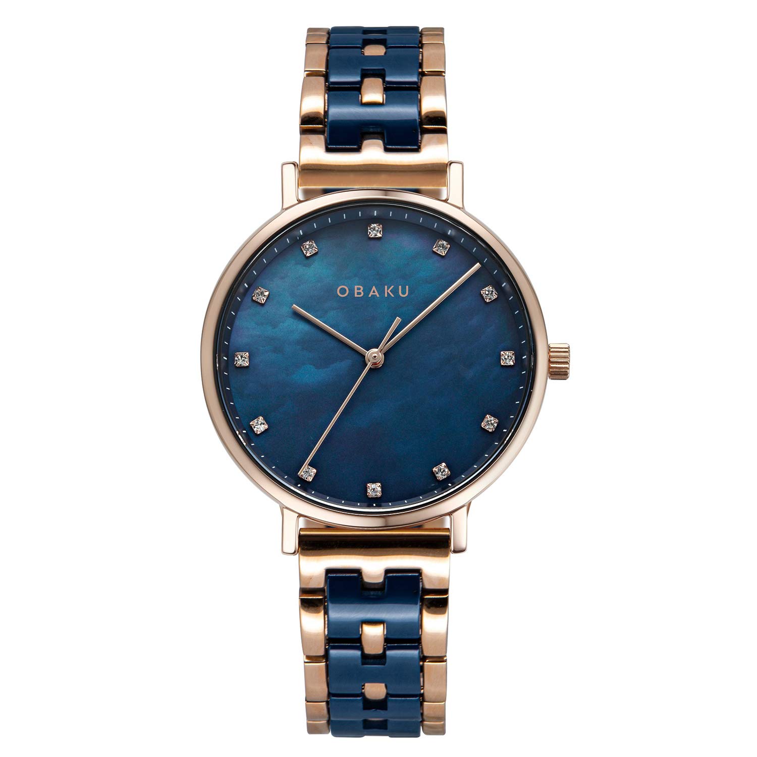 Obaku Vest Sunset Analog Blue Dial Womens Watch-V186LXVLSL (B084JD1LN8) Amazon Price History, Amazon Price Tracker