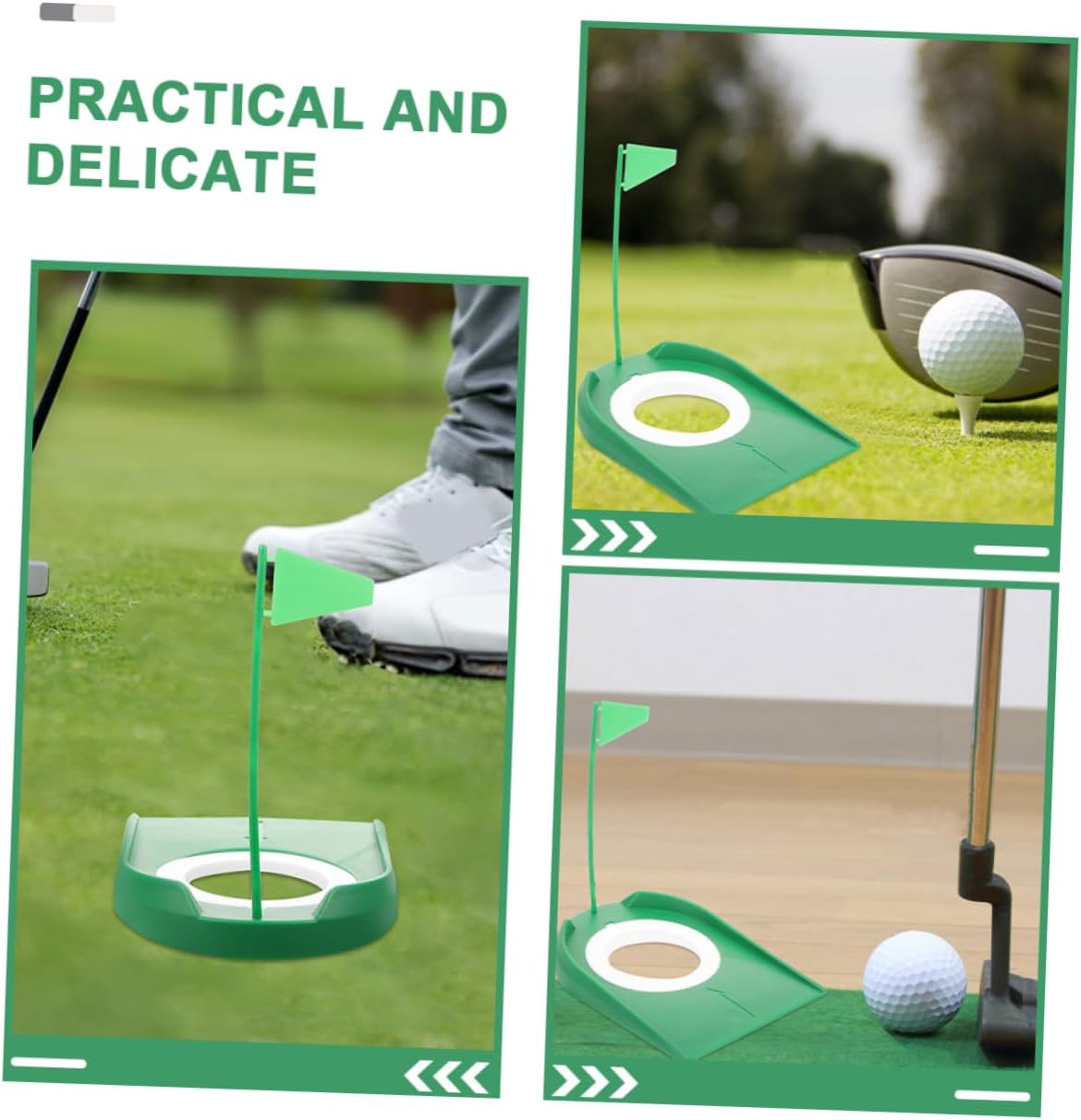 5pcs Golf Putting Cups Practice Hole for Backyard Training Portable and Easy to Use Golf Accessories Improve Putting Accuracy