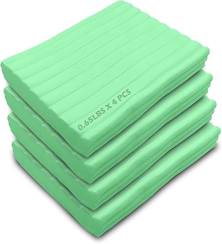 Miniatura 10 de ReArt Arcilla de modelado a base de aceite no seca, 2.6 libras, arcilla reutilizable no endurecida, no tóxica, sin hornear, base de aceite