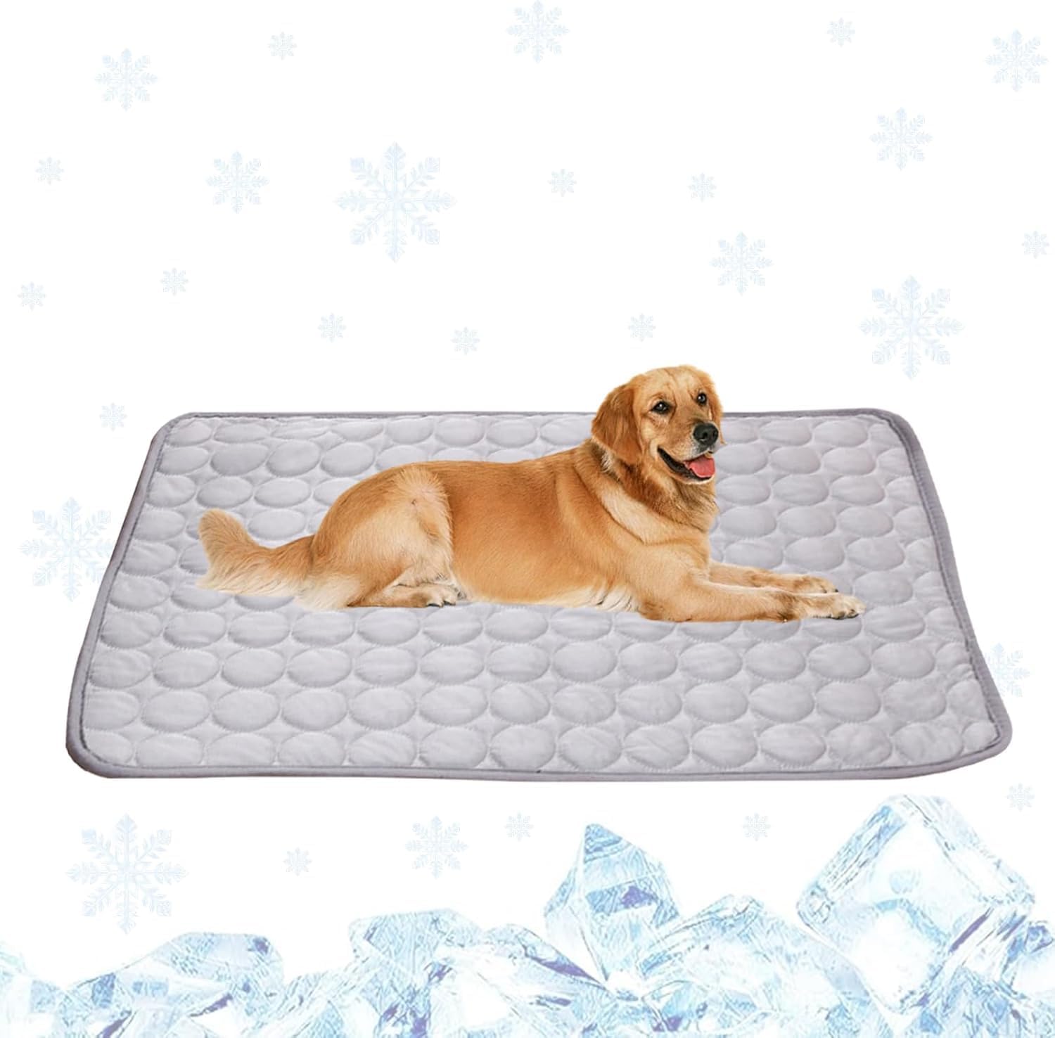 Cooling Mat for Pets – Washable Dog & Cat Bed, 70cm x 100cm