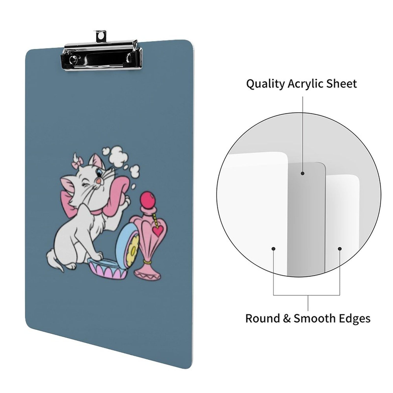 Amazon | 【A4サイズ】おしゃれキャット マリー クリップボード A4