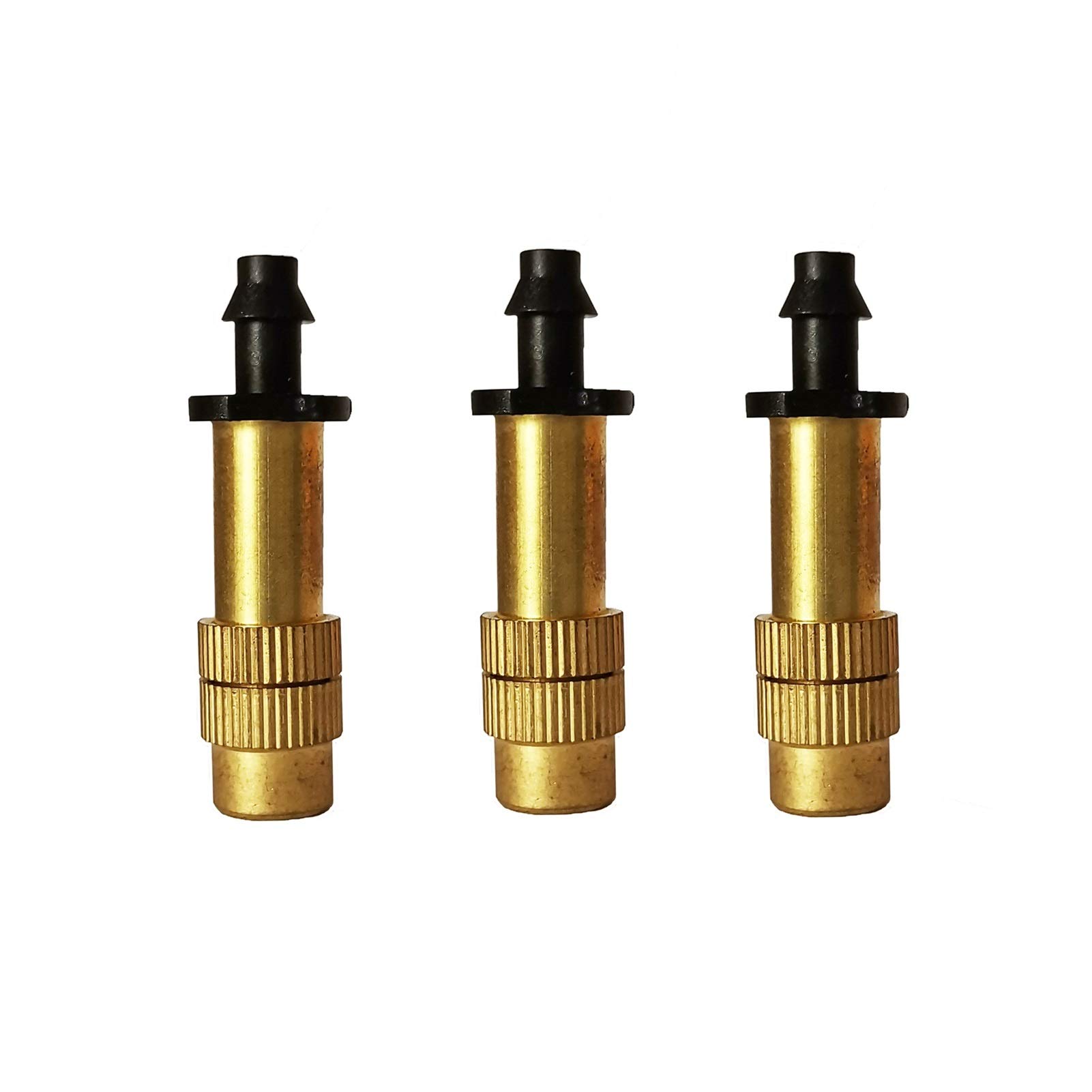 50 gocciolatori per irrigazione Regolabili, ugelli nebulizzatori per Acqua, per Giardino, Serra, Sistema di irrigazione agricola, spruzzatori a nebulizzazione, ugelli in Rame
