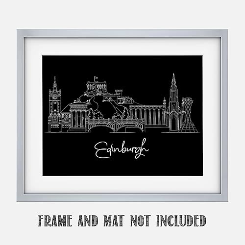 Vista 235 de TJ Originals - Barcelona, Madrid y España vistas de la ciudad, arte de pared ilustrado a mano, decoración de pared de sala de estar - Pósteres