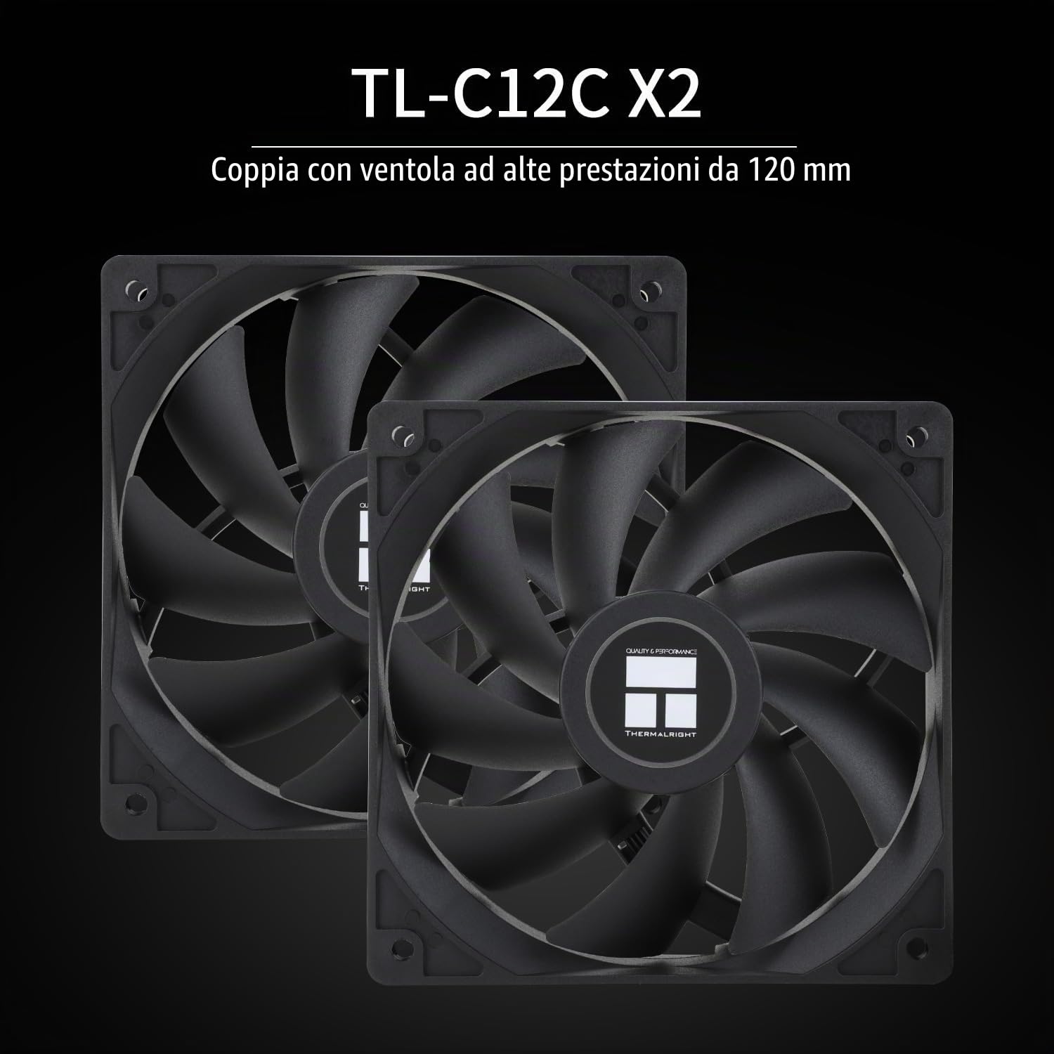 Thermalright Peerless Assassin 120 SE Raffreddatore d'aria per processore, 6 tubi di calore, due ventole TL-C12C PWM, raffreddamento CPU da 155 mm, forAM4/AM5 e Intel LGA 1851/1700/1150/1151/1200