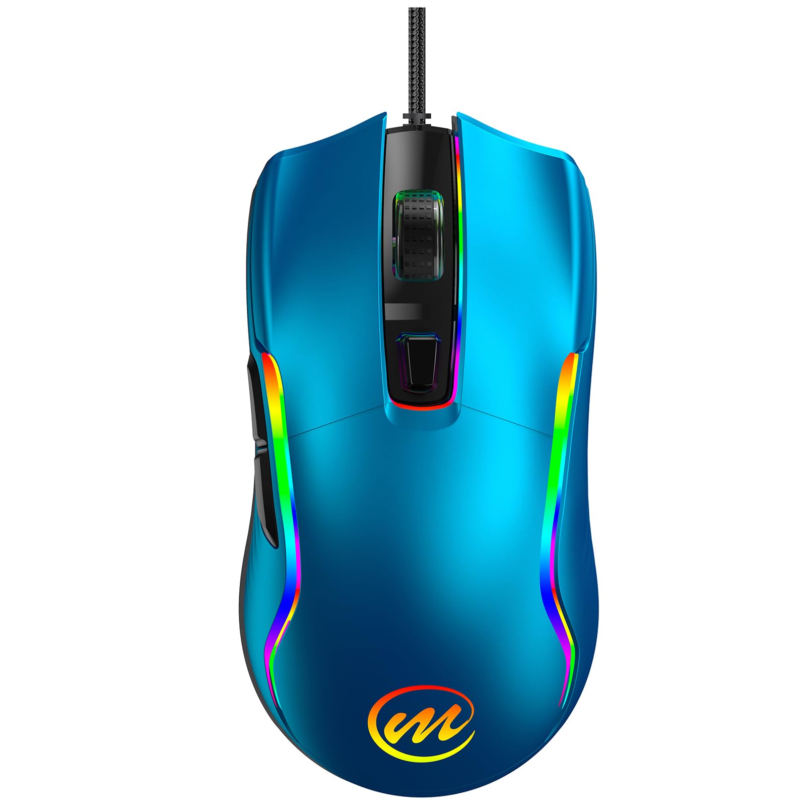 memzuoix Wired Gaming Mouse with RGB