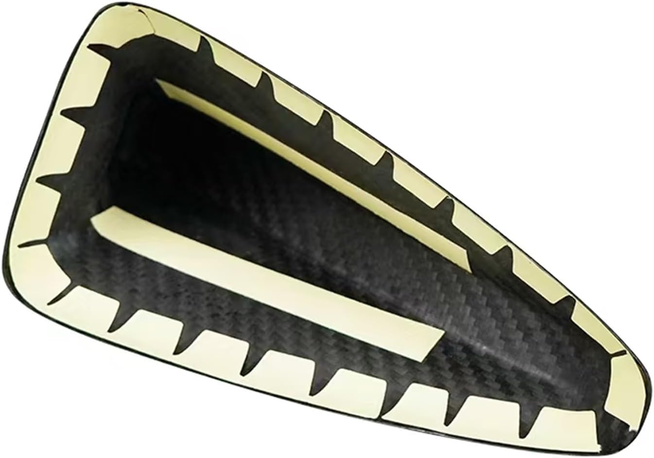 Car Shark Fin Antenna Cover Trim for Hyundai Veloster JS 2019-2022 Carbon Fiber