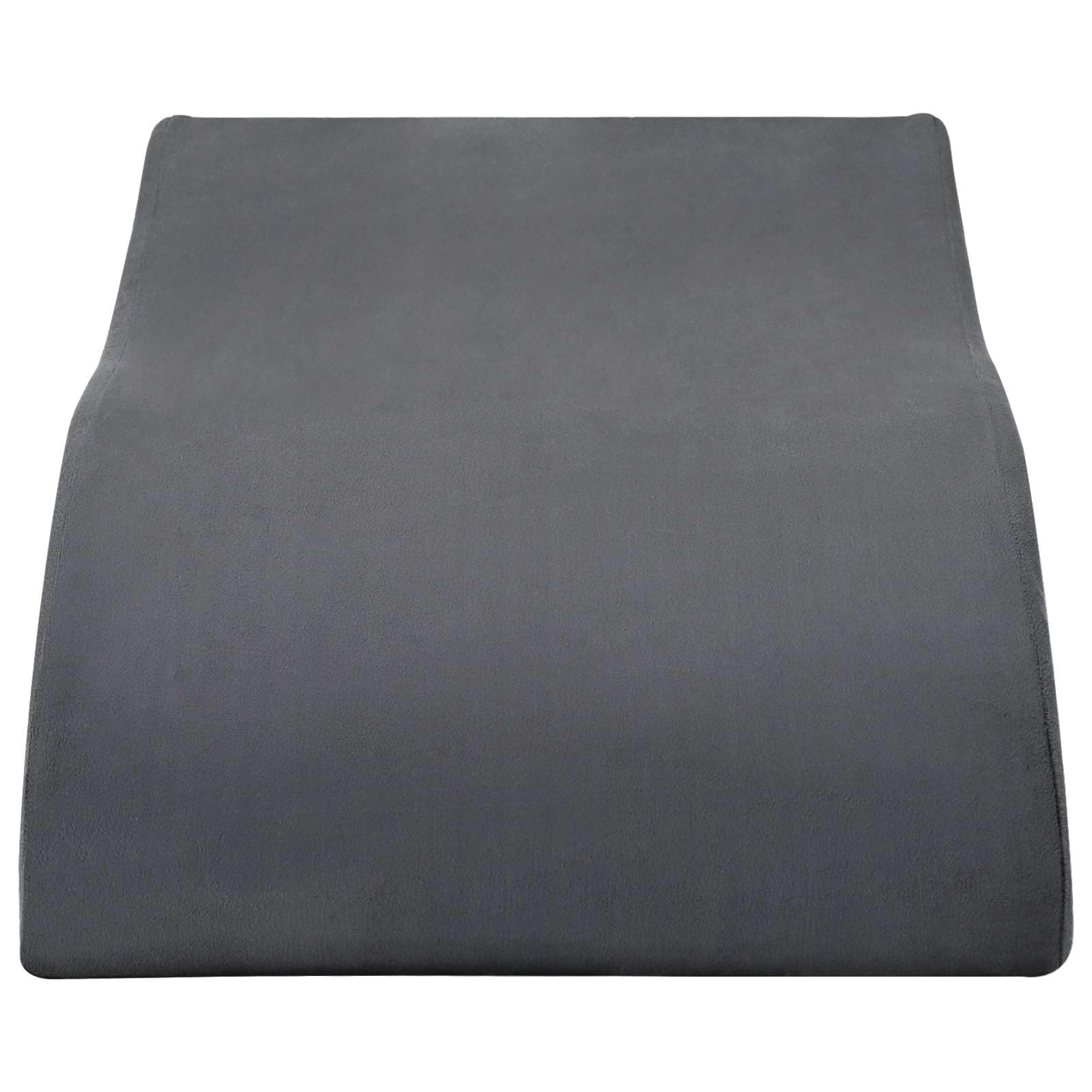 Poduszka na nogi, szara, 68 x 41 x 24 cm, pianka poliuretanowa, ergonomiczna poduszka z pianki memory, oddychająca i łatwa w utrzymaniu, do sypialni i na sofie