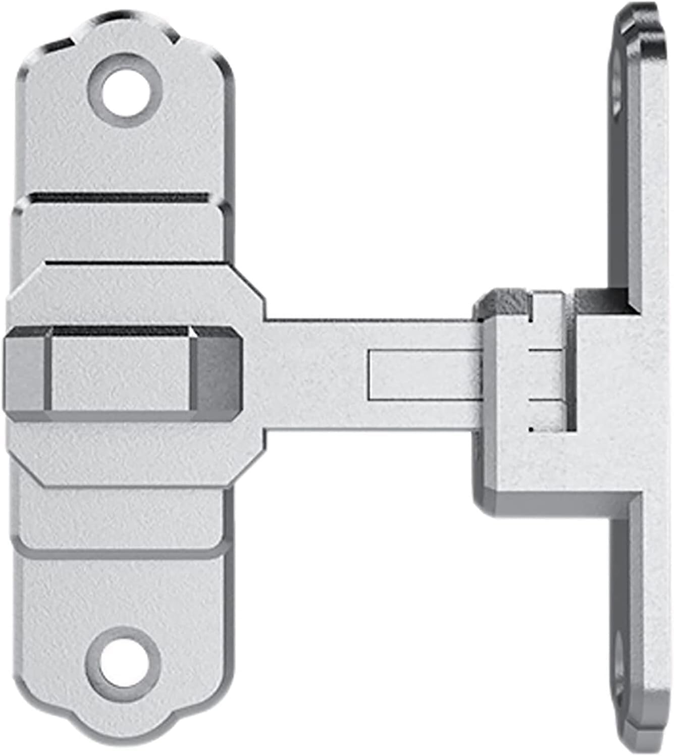Gate Latch Lock Sliding Latch Bolt Sliding Door Lock ， Sliding Bolt Door Locks Padlock, Slide Latch Lock, 90 Degree Stainless Steel Latch, Right Angle Curved Door
