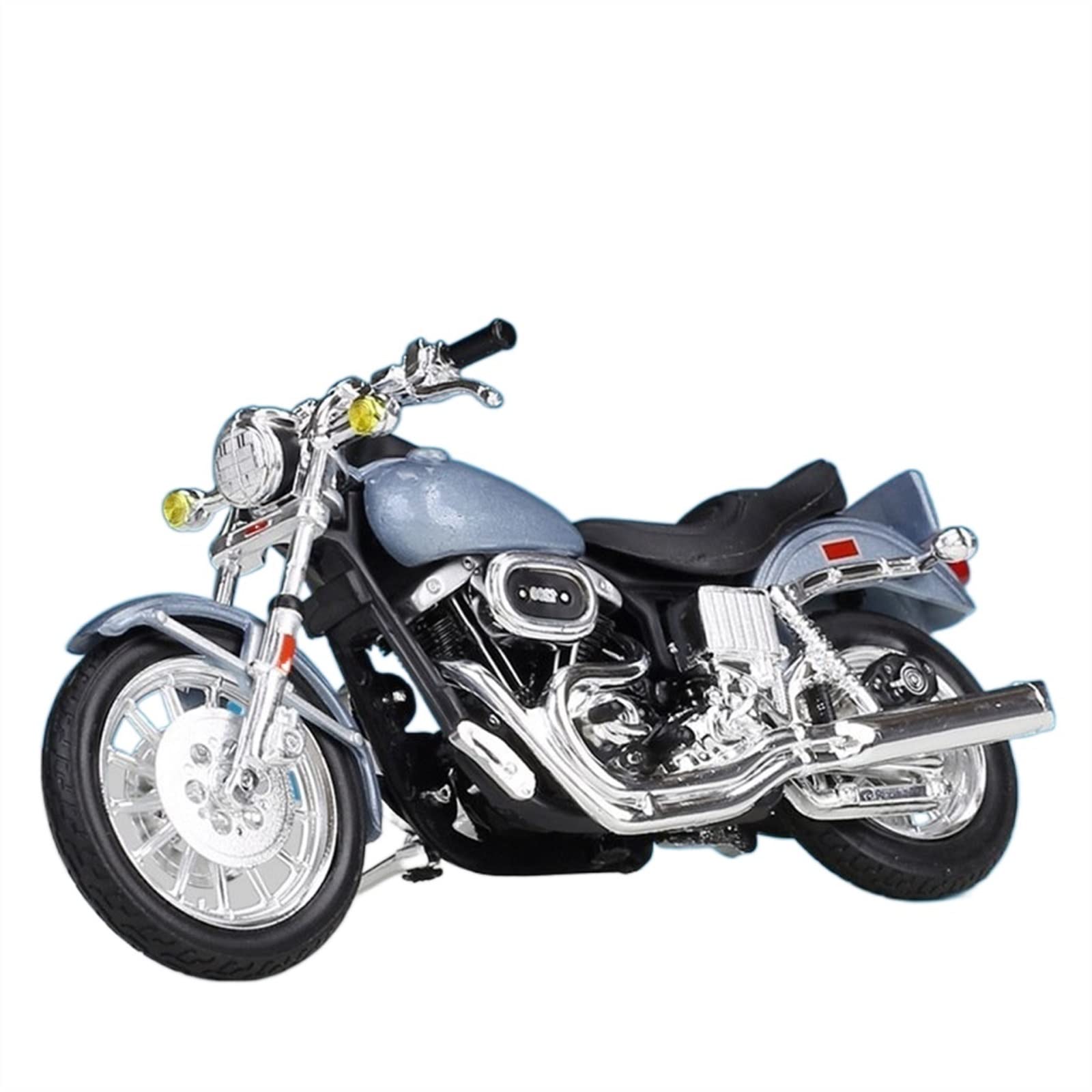 SEYXF Motorbike Toy Motorcycle Model Diecast Metal 1:18 for Harley FXS for Low Rider 1977 Alloy Toy Collection Gifts