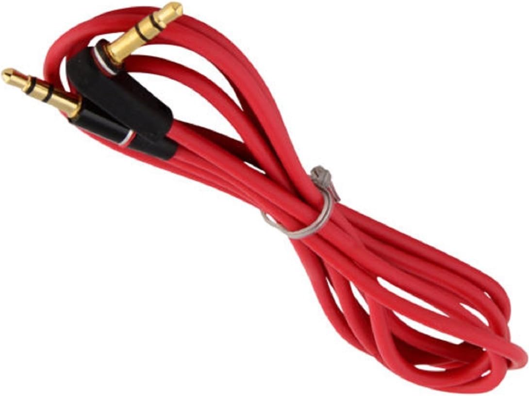 Fivetech 3.5mm Male to M Aux Cable Cord LShaped Right