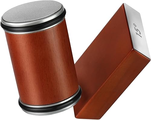 Afilador de cuchillos rodantes, cabezal de pulido de diamante duradero, cabezal de rectificado de repuesto, bisel de afilado de 15 grados y 20