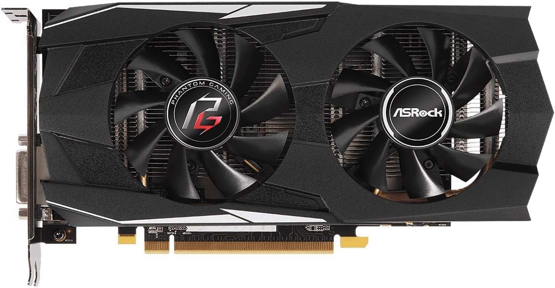 ASRock 2019 Phantom Gaming D Radeon RX 580 DirectX 12 RX580 8G OC 8GB 256-Bit GDDR5 PCI Express 3.0 x16 HDCP Ready Video Card